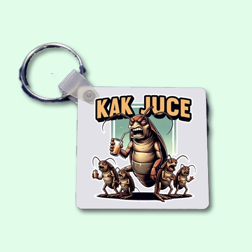 KAK JUCE DOUBLE SIDED KEYRING